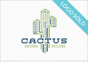 Cactus Arizona Building Logo Sold