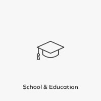 School & Education Readymade Logo Category
